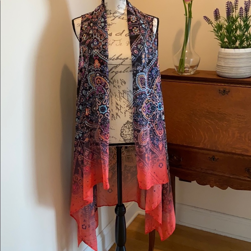 Beautiful Multi-Colored Duster - image 1